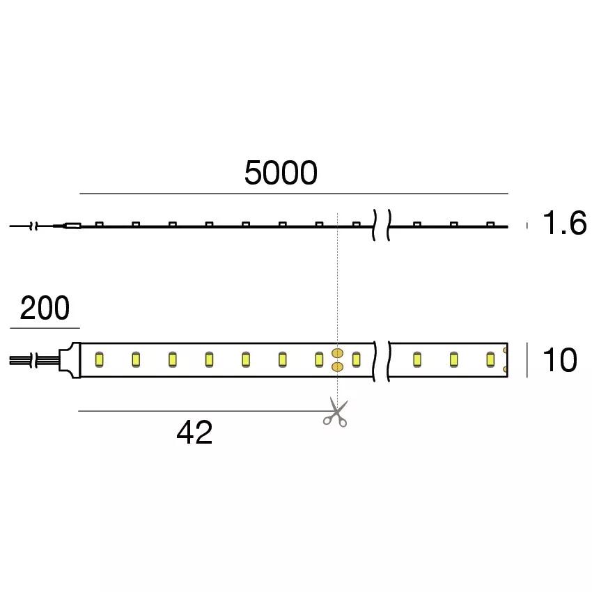 Ribbon HF_V2 168 LEDs/m