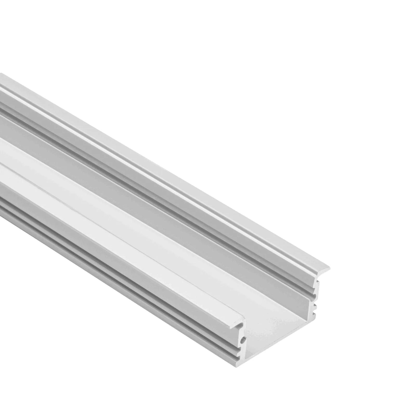 Recessed profile | Anodised aluminium - 2000x15x33mm