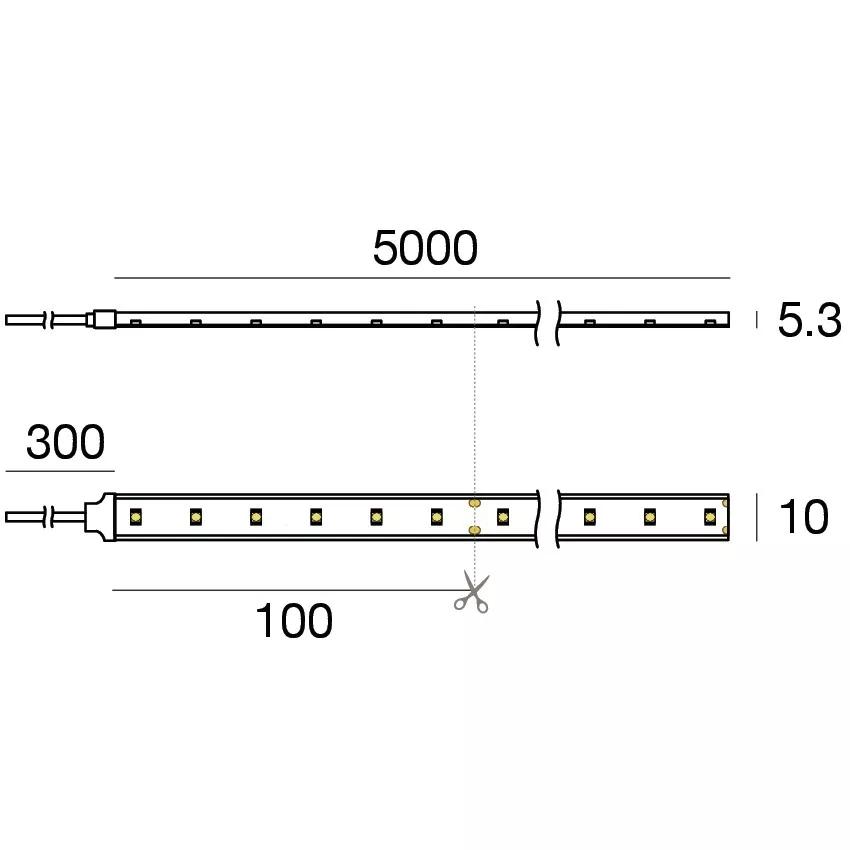 Silicone 60 LEDs/m