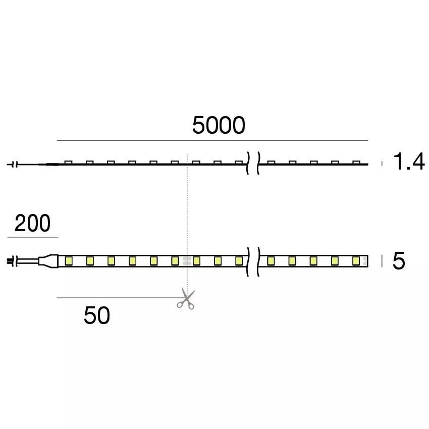 Ribbon Slim_V2 120 LEDs/m