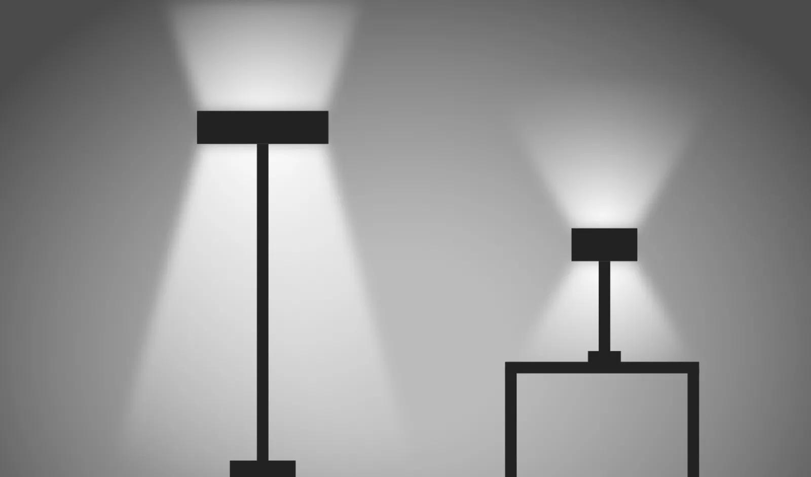 Table and floor lamps