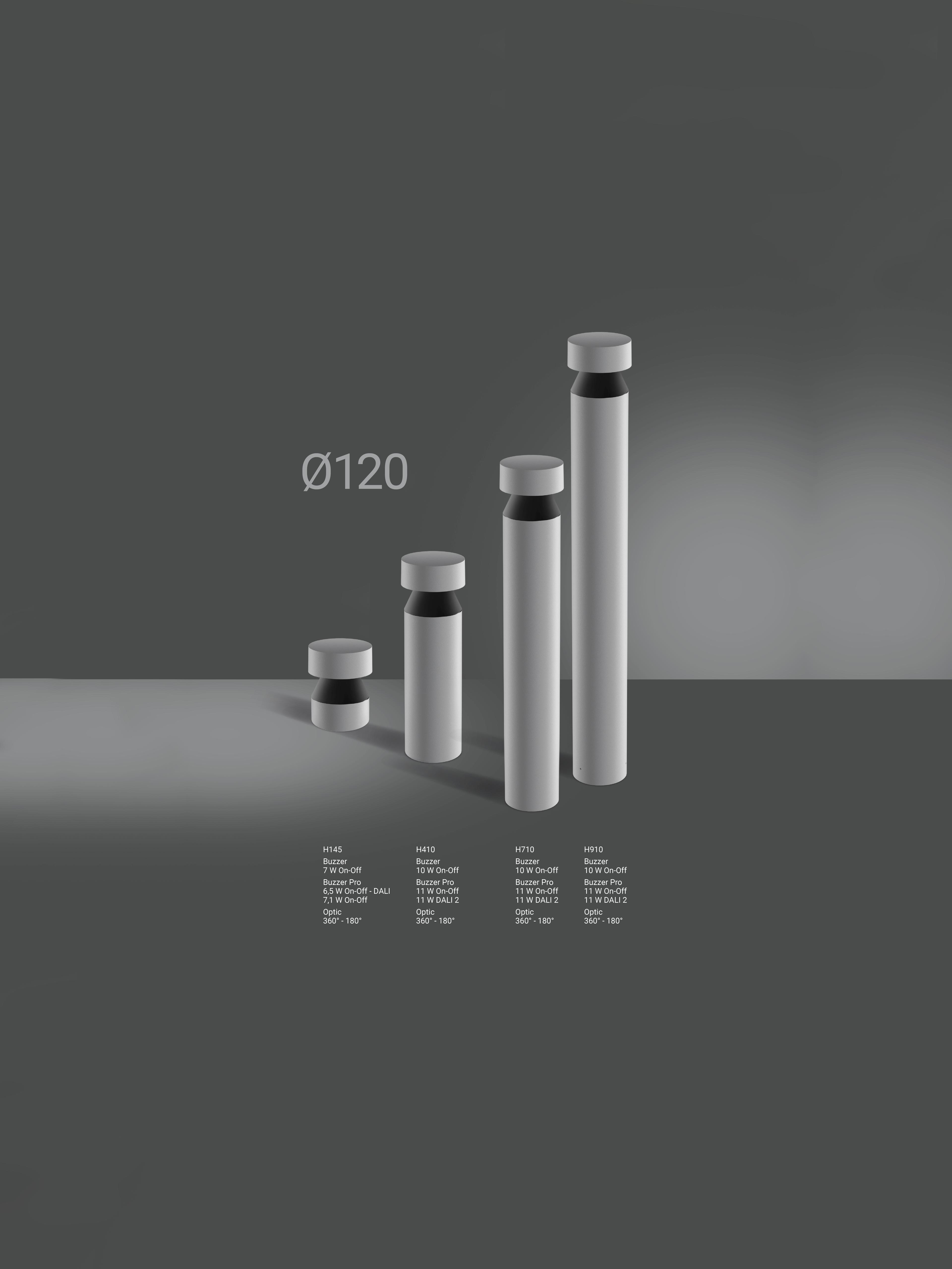 Buzzer Linealightgroup Bollards Light 1260X1680 Diam120 (1)