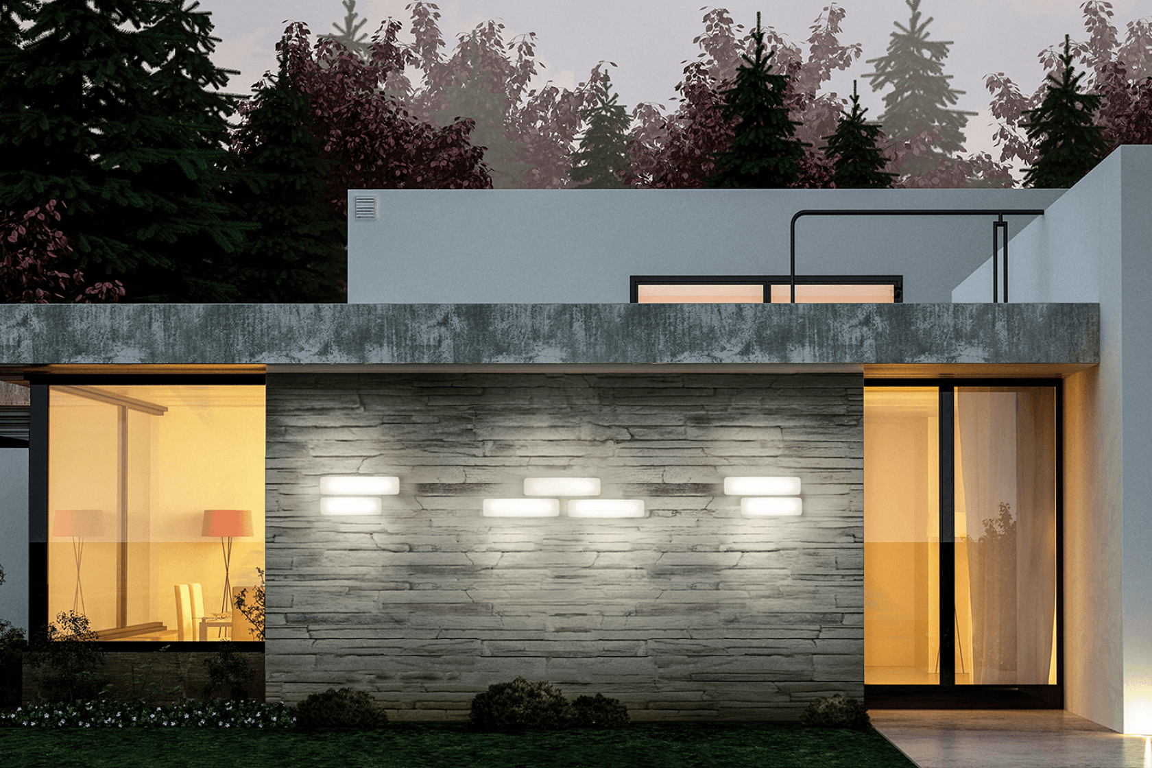 Gallery Product My White Wall Light Outdoor Linealightgroup 5512