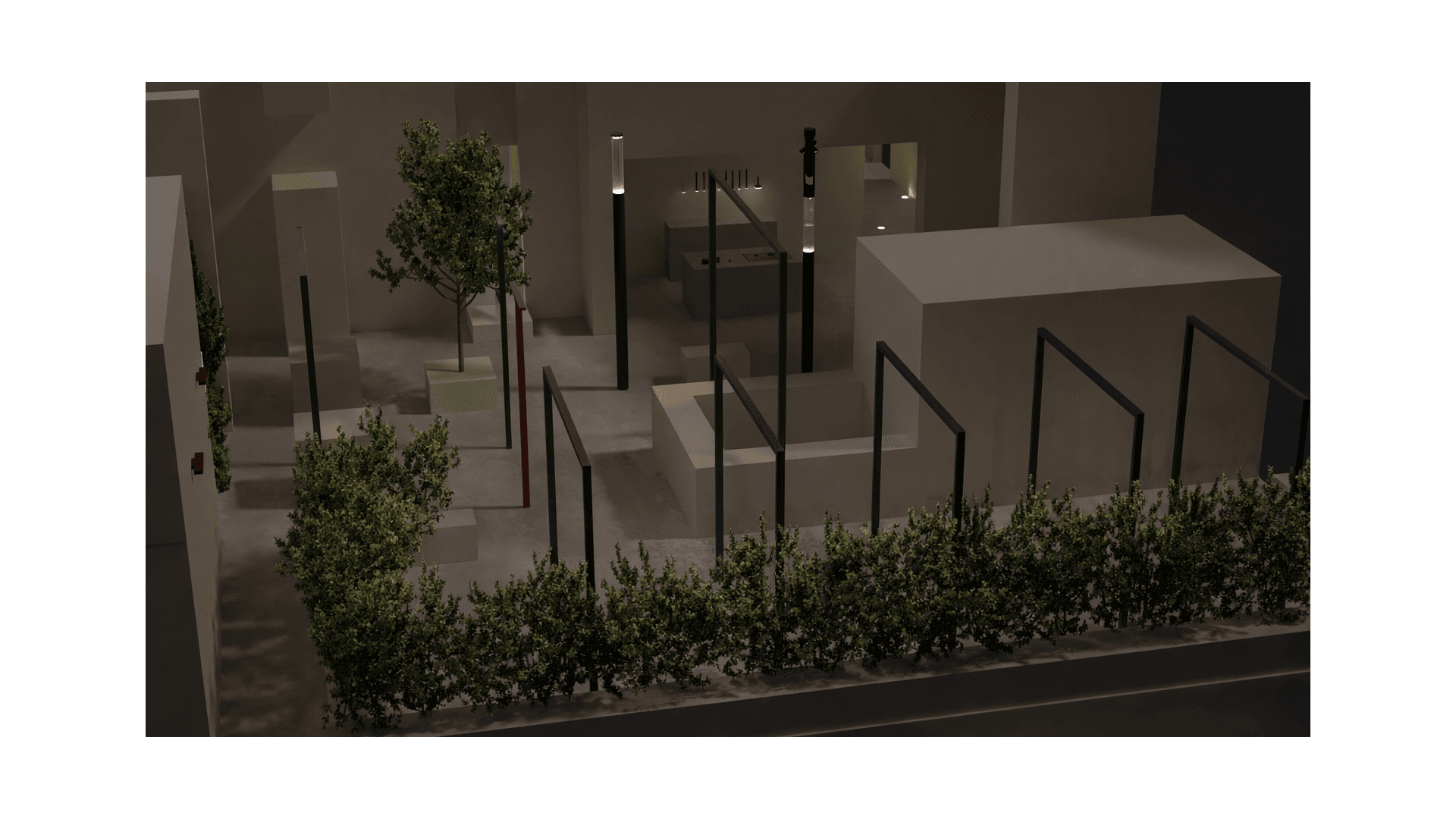Light Building Linealightgroup Area 5 Agora