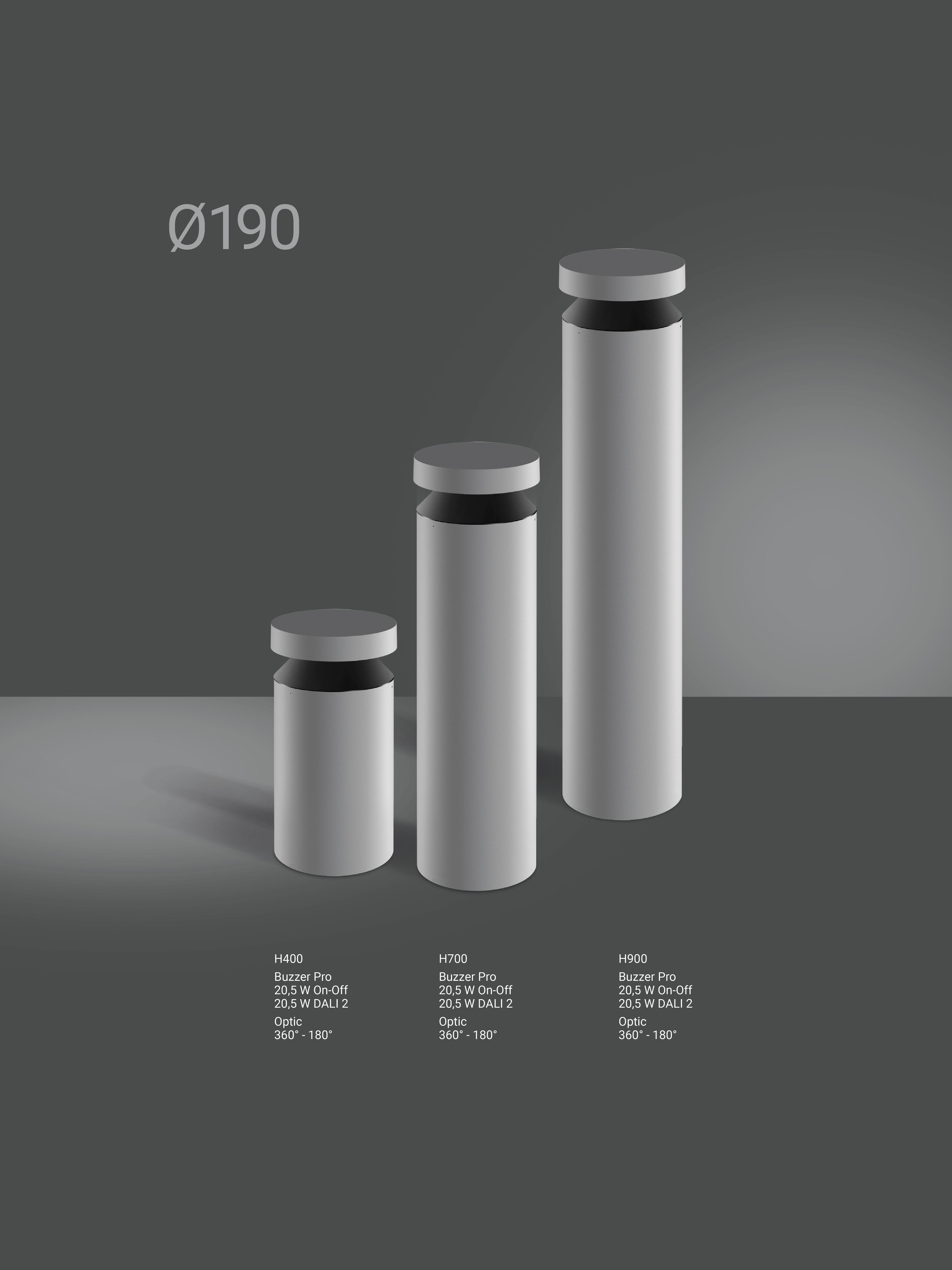 Buzzer Linealightgroup Bollards Light 1260X1680 Diam190