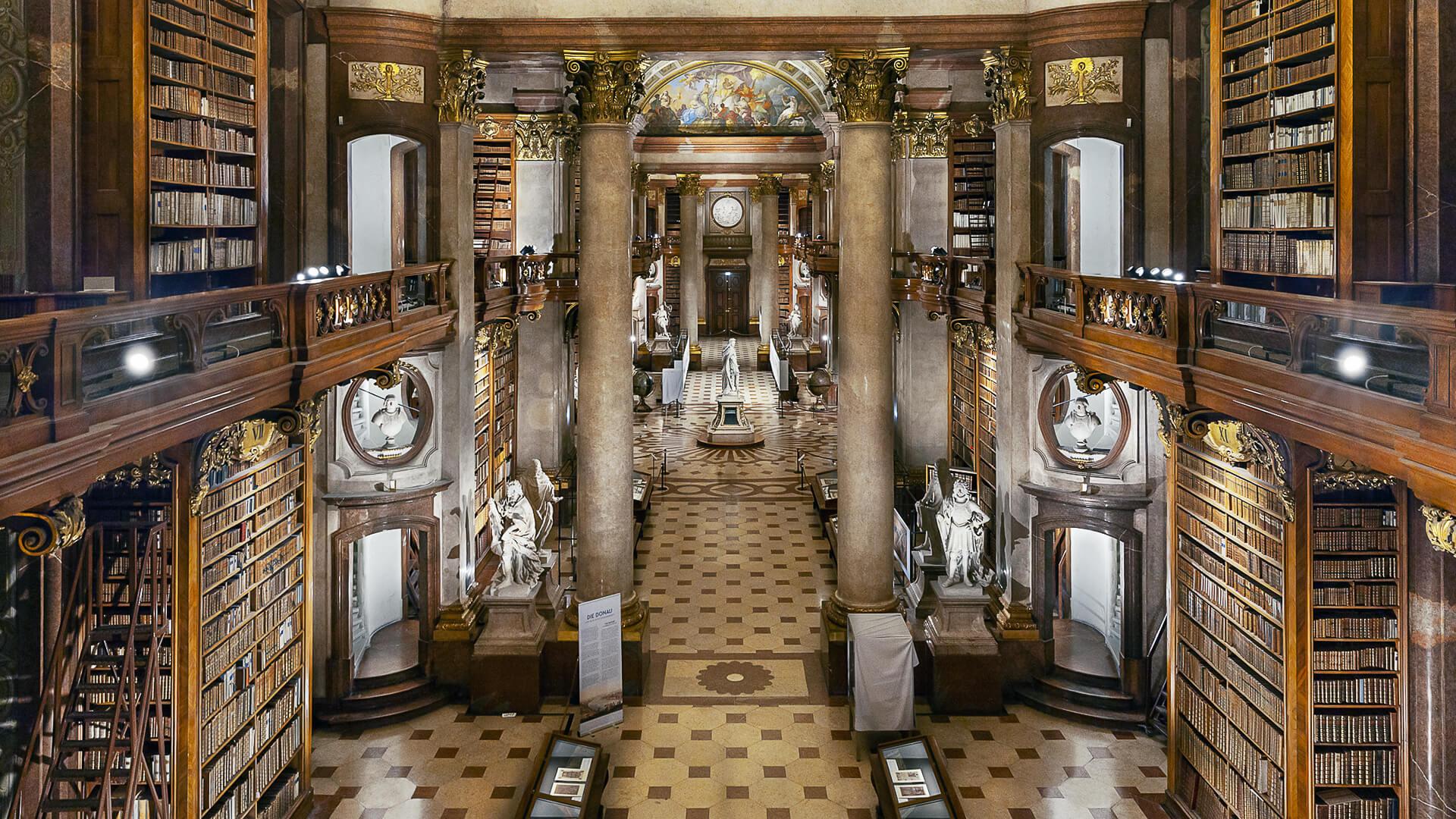 Biblioteca Nazionale Austriaca Full 1920X1080