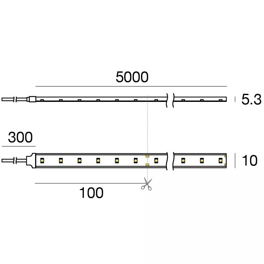 Silicone 60 LEDs/m